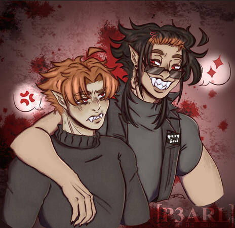 My oc Matteo featuring: nazonoya